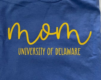 Custom College Title, Mascot University T Shirt- Comfort Colors