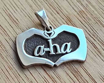 a-ha I love A-Ha  Newest Sterling Silver  Design   limited  edition  vers5