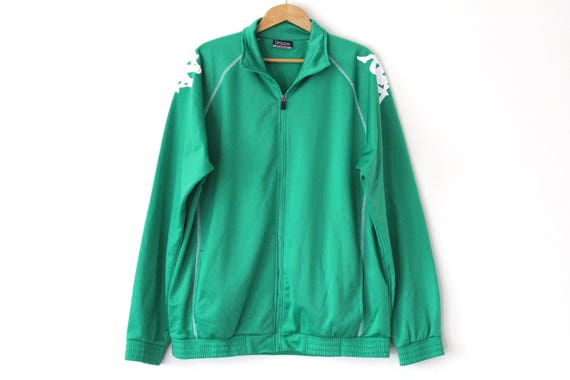 green kappa sweater