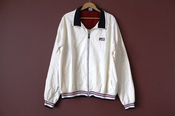 fila cream jacket