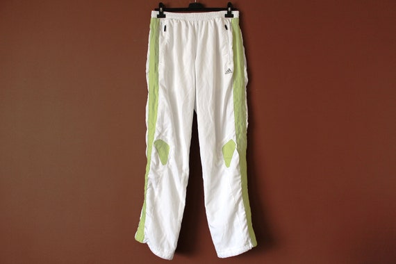 green adidas pants