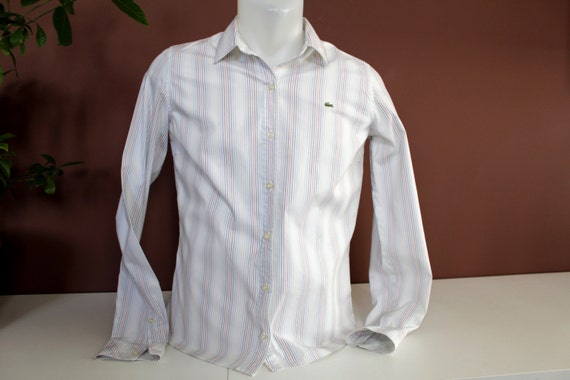 lacoste long sleeve button down
