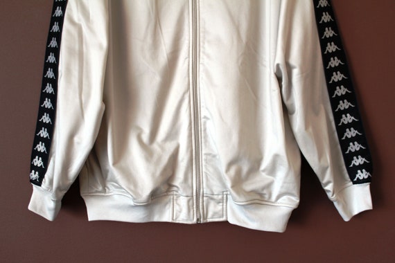 cream kappa tracksuit