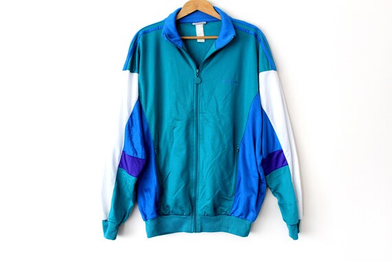 adidas colorblock trefoil jacket