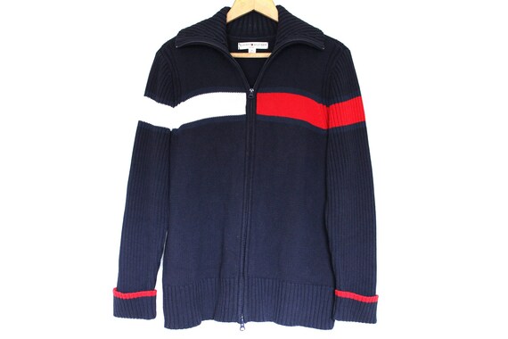 tommy hilfiger sweater jacket