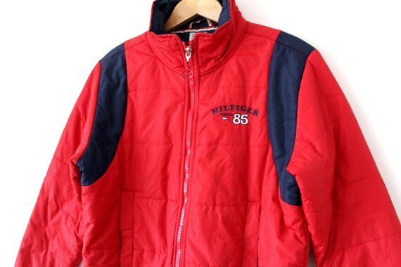 vintage tommy hilfiger bomber jacket