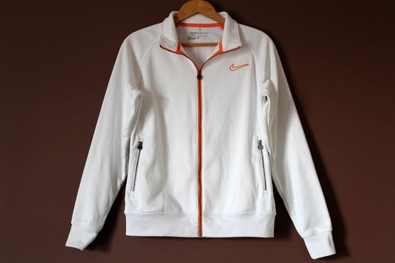 grey orange nike tracksuit