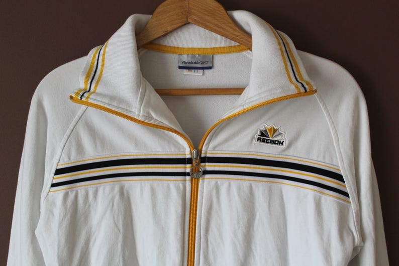 reebok jacket white