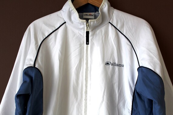 ellesse windbreaker blue