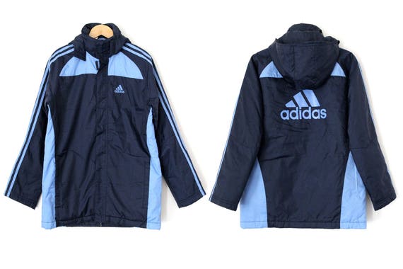 blue adidas jacket