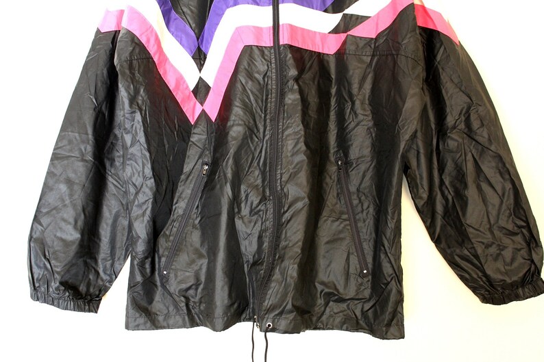 90's ADIDAS Windbreaker Vintage Adidas Raincoat Hooded | Etsy