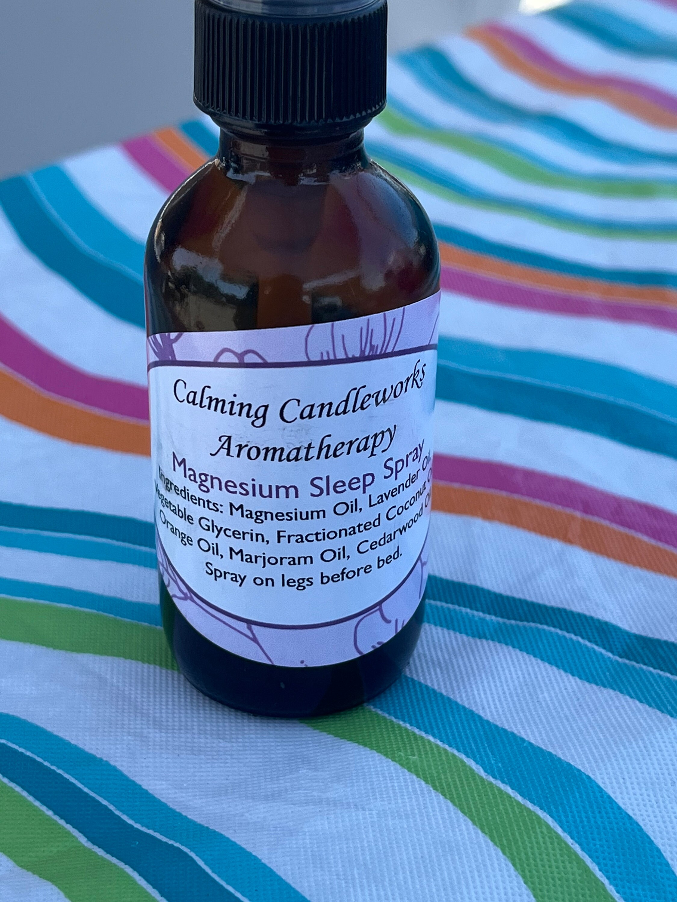 Magnesium Sleep Spray Etsy