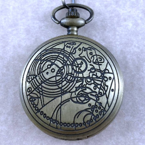 Doctor Who Pocket Watch Brass