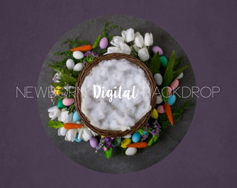 Ostern digitale Hintergrund Hintergrund sofort-download