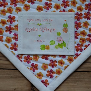 Etichette da cucito di grandi dimensioni, etichetta per coperta, etichette per trapunta personalizzate, etichette personalizzate, etichette ritagliate, etichetta delle statistiche di nascita, baby shower, ragazza, ragazzo