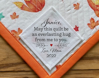 Fabric Labels,Personalized Quilt Patterns, Knitting Label, Labels with Borders, Handmade Patch, Red Heart, Birthday Gift, Free Shipping