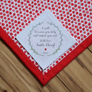 Etichette trapunta grandi / Etichette coperta / Etichette trapunta / Etichette cucito / Etichette per maglieria / Etichette trapunta personalizzate, Festa della mamma, ghirlanda, verde