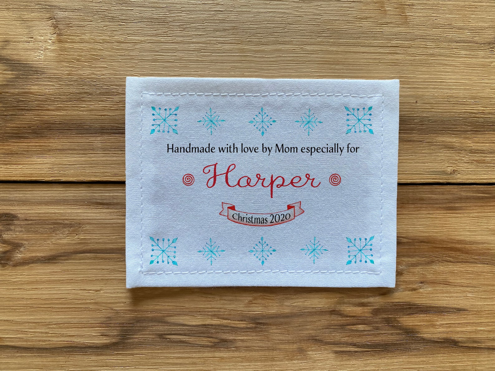 Christmas Quilt Label Christmas Sewing Labels Quilt Etsy