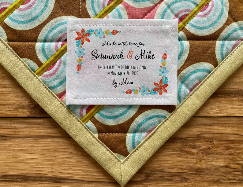 Large Quilt Labels Personalized Sewing Labels Knitting | Etsy
