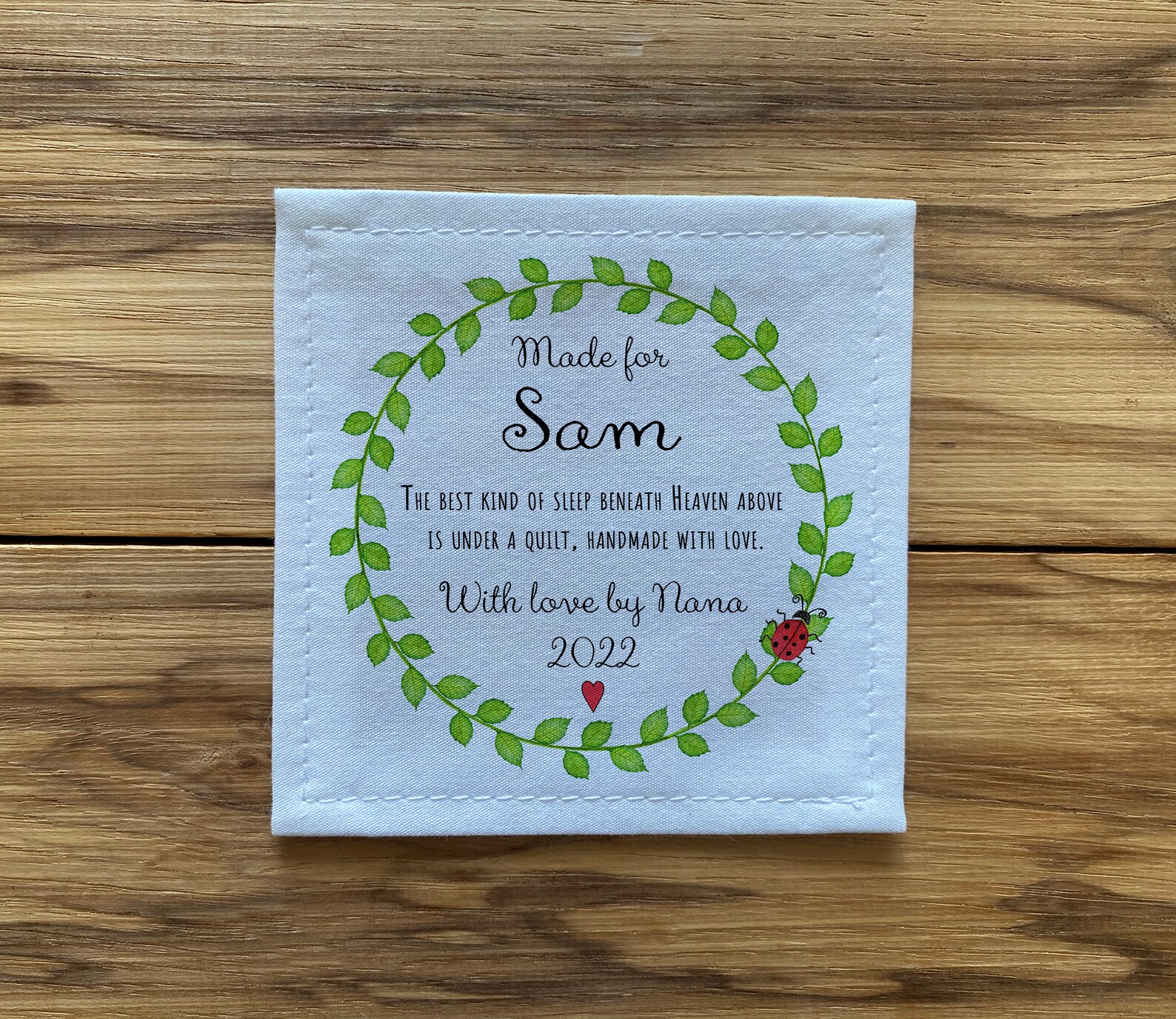 Quilt Labels Personalized Labels Handmade Labels Iron on Etsy