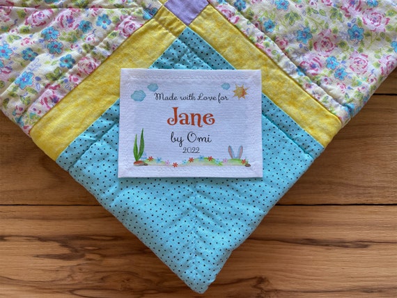 Custom Quilt Labels & Tags  Shop Personalized Labels for Quilting