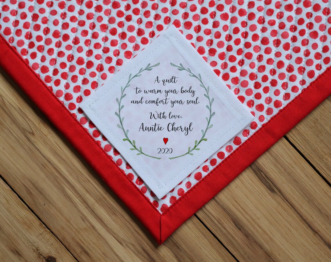 Large Quilt Labels Blanket Labels Quilt Labels Sewing Etsy