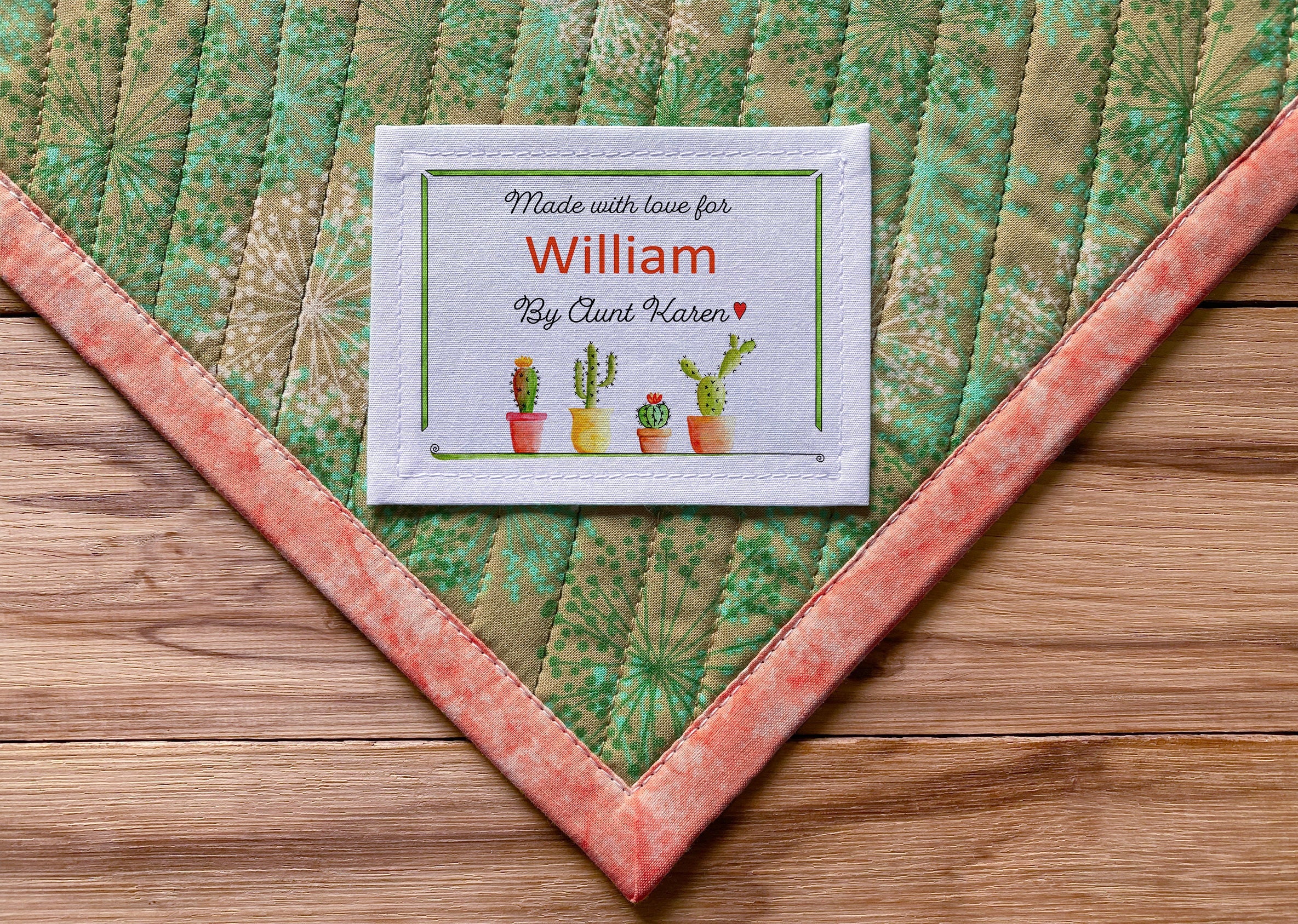 Quilt Labels Blanket Labels Custom Fabric Labels Etsy