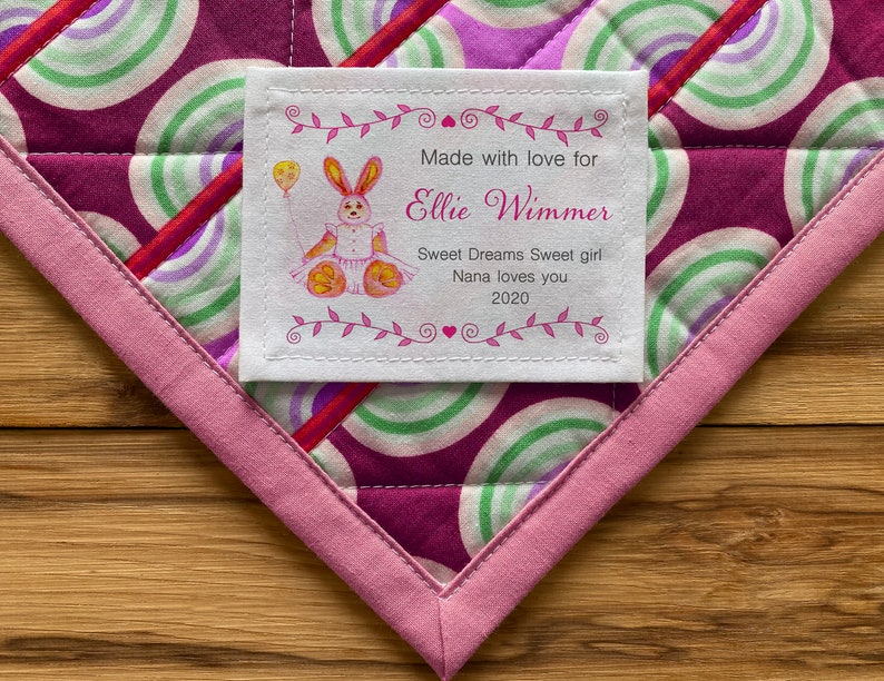 How To Make Homemade Quilt Labels - Best Design Idea