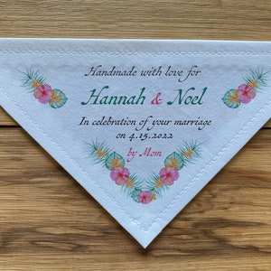 Large Triangle Quilt Label, Personalized Sewing Labels, Personalized ...