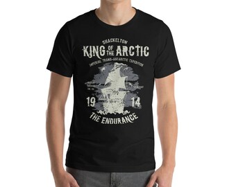 Shackleton Expedition Ship Antarctica Short-Sleeve T-Shirt