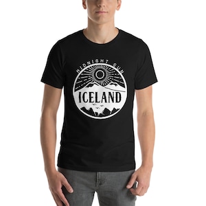 Midnight Sun Iceland Short-Sleeve T-Shirt