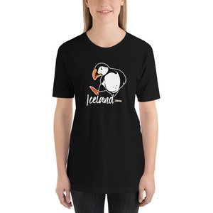 Iceland Shirt with Puffin Bird