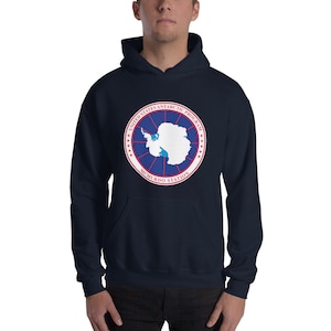 USA Antarctic Program McMurdo Station Antarctica Hooded Sweatshirt