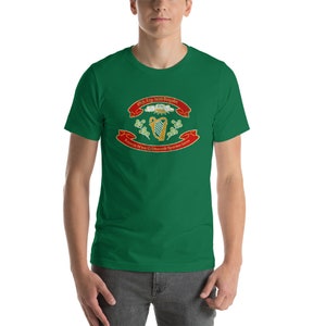 Vintage Civil War Irish Brigade Flag Short-Sleeve Unisex T-Shirt