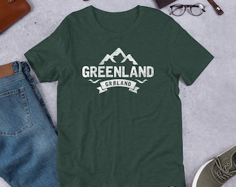 Vintage Nuuk Greenland Short-Sleeve Unisex T-Shirt