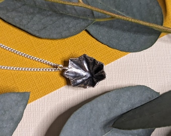 silver shell necklace silver necklace nature inspired necklace limpet necklace pendant unique one of a kind only made once £28.00