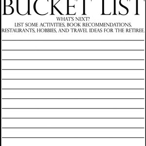 Printable Retirement Wishes Template, Minimalist Retirement Keepsake ...