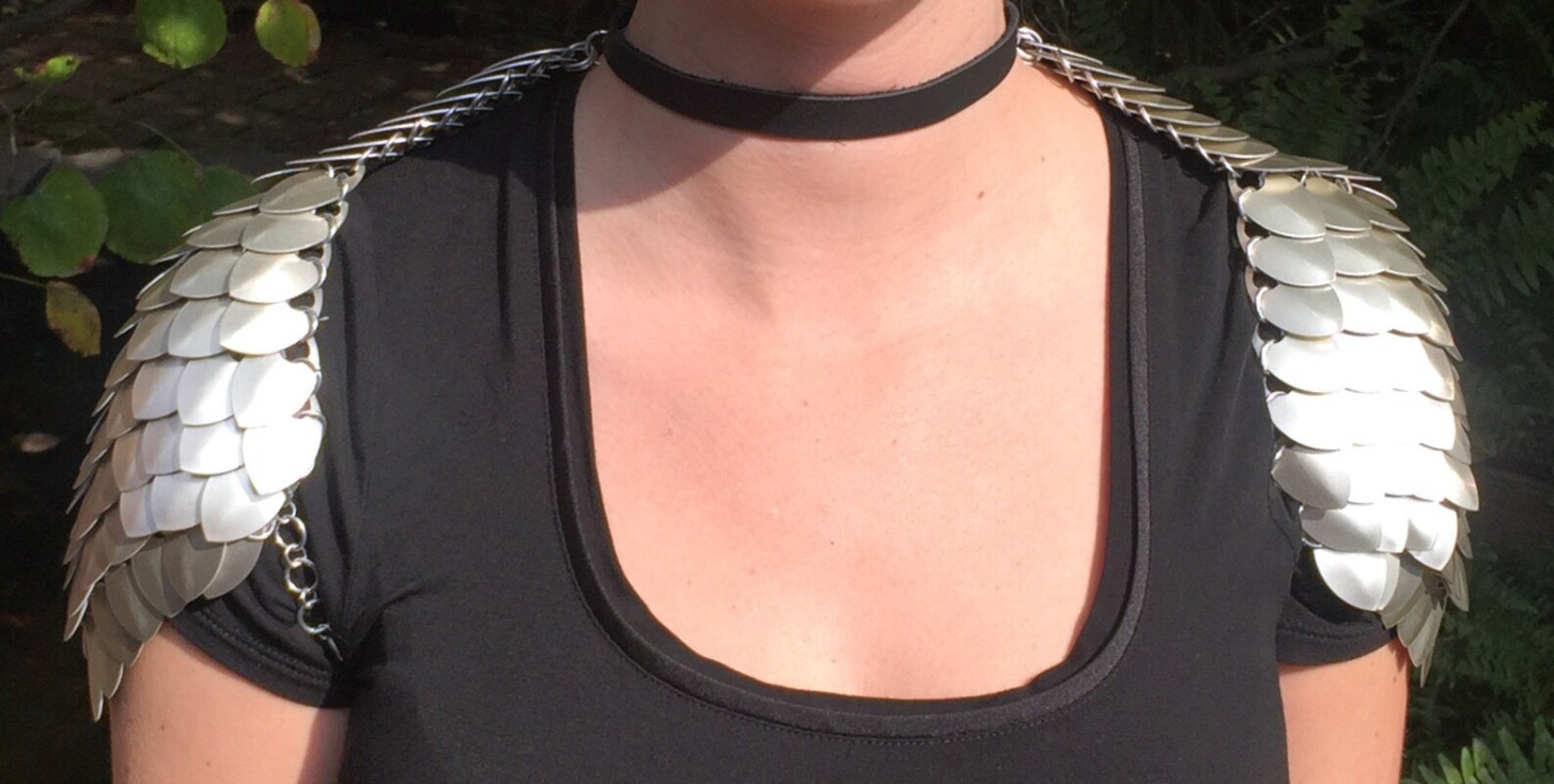 Scale Mail Shoulders Armor Shoulders Scale Mail Pauldrons Scale Mail