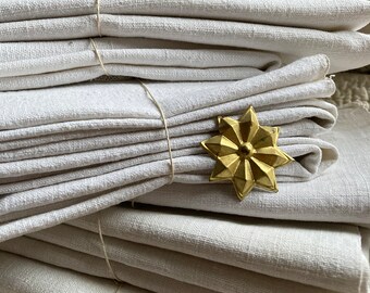 Natural french vintage linens