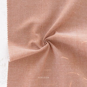FABLEISM Jeden Tag Chambray in Graham, Gewebte Baumwolle / Bambus, Verkauft durch die 1/2 m. Fabelwesen in Kanada. ECW-16