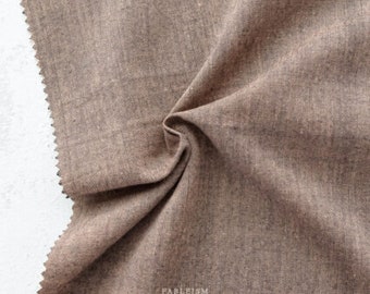 FABLEISM, Everyday Chambray NOCTURNE in Sepia. Woven Cotton / Bamboo. Sold by the 1/2m. Fableism in Canada. ECWNOC-02