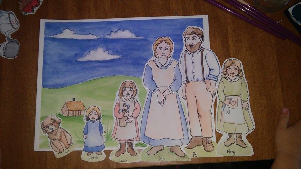 little-house-on-the-prairie-paper-dolls-etsy for Free Printable Pioneer Paper Dolls Little House on the Prairie Paper Dolls - Etsy for Free Printable Pioneer Paper Dolls