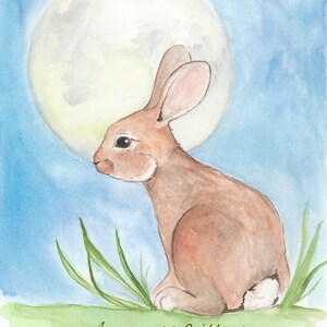 Hare and the Moon