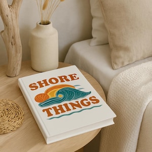 Coastal Ocean Journal: Ruled Line Notebook, Beach Lover&#39;s Travel Diary