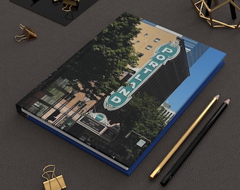 Portland Hardcover Journal: Matte Finish Travel Notebook