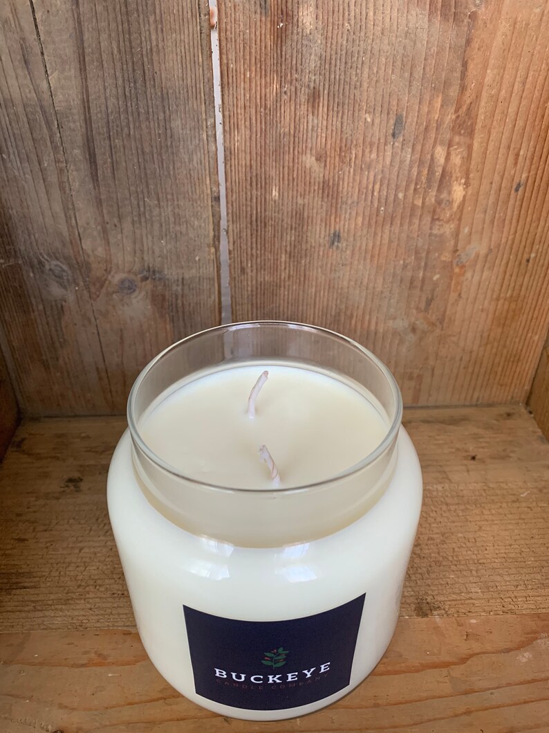 Soy Vanilla Cashmere Candle 16 Oz Vanilla Scented Candle Jar Etsy