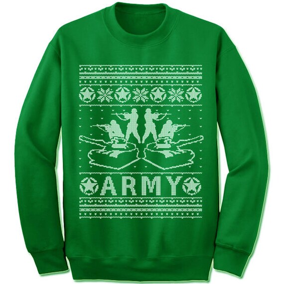 Army Ugly Christmas Sweater Army Ugly Christmas Sweater