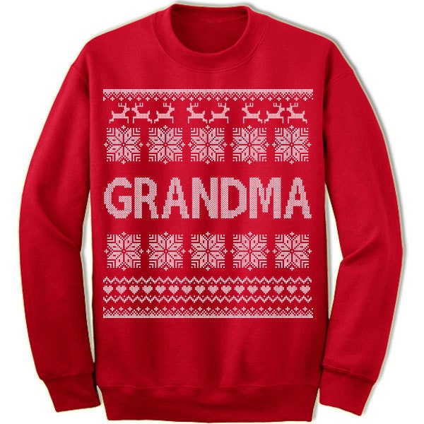Grandma Ugly Christmas Sweatshirt 