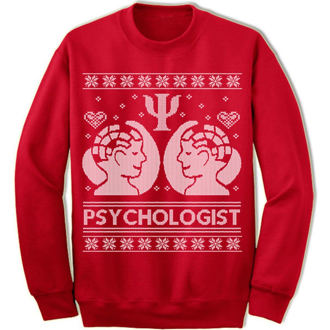 Psychologist Ugly Christmas Sweater Psychologist Ugly Christmas Sweater