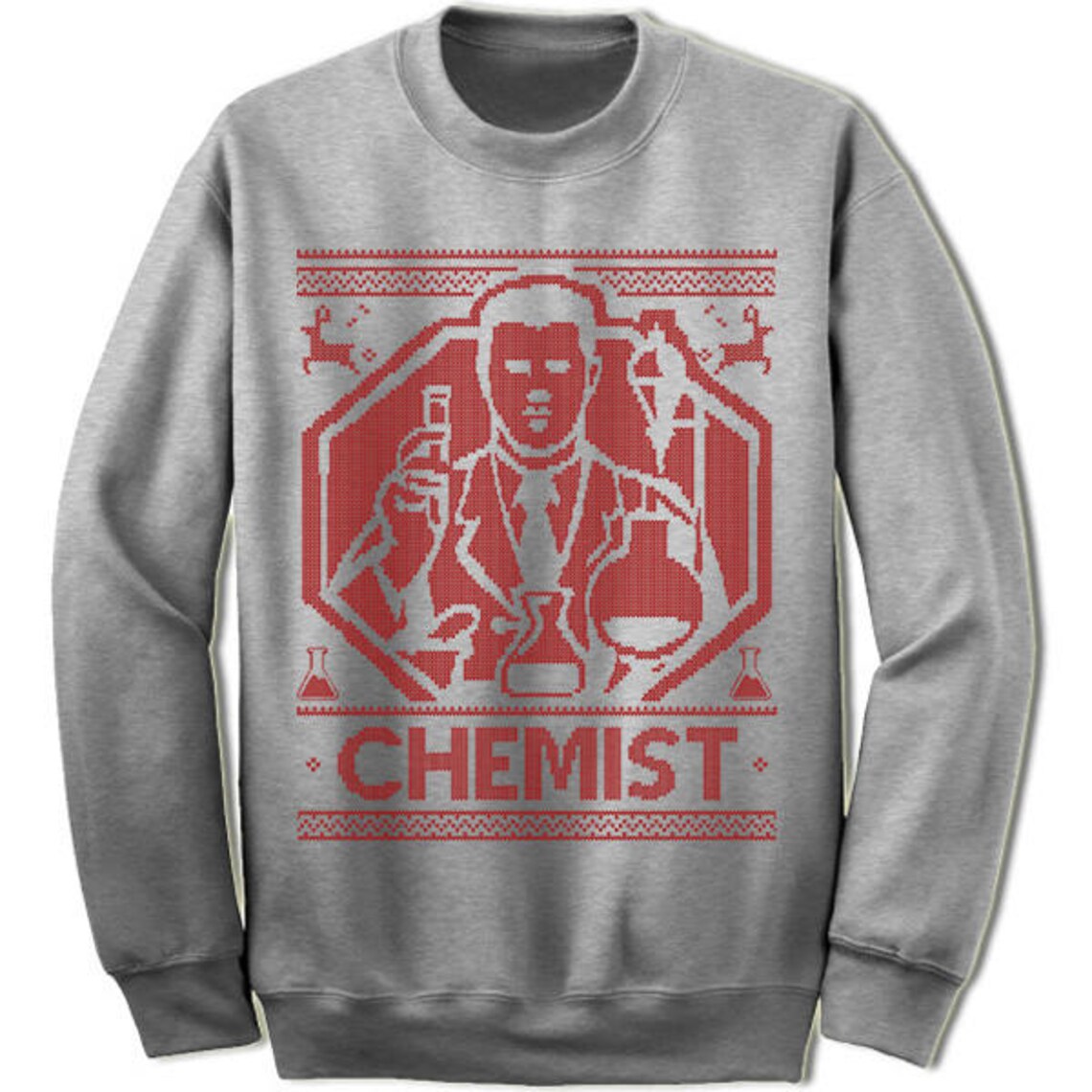 Chemist Ugly Christmas Sweater. Gift. Science Ugly Sweater. - Etsy